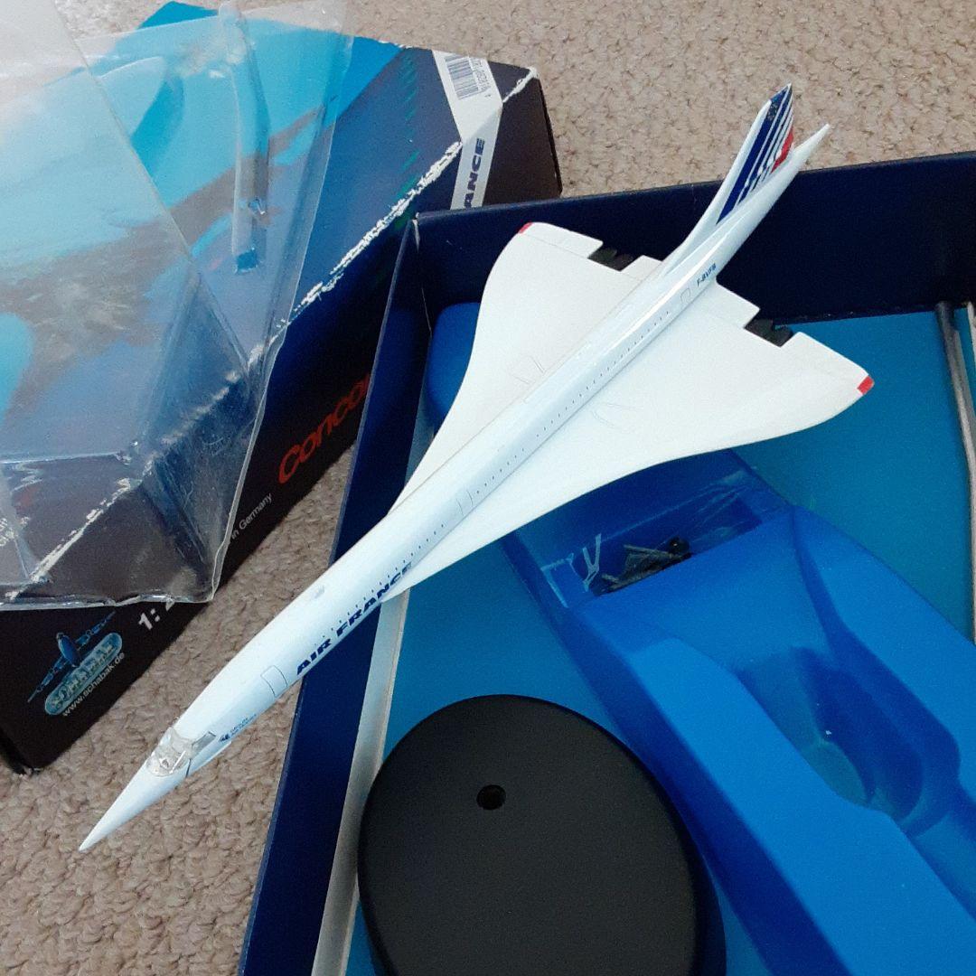 ドイツSCHARAK金属製エールフランス·コンコルドメタル絶版モデル1/250