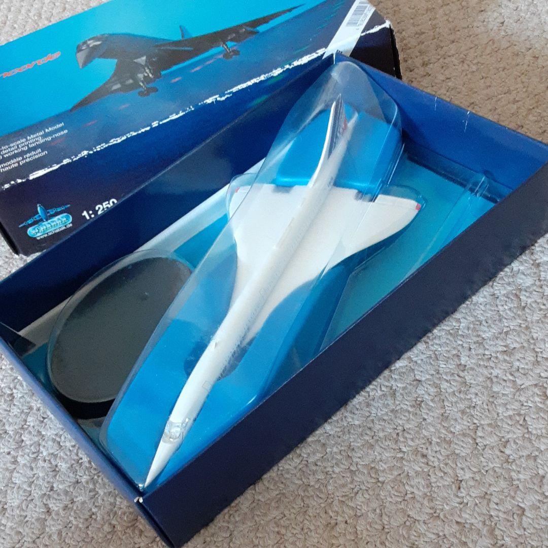 ドイツSCHARAK金属製エールフランス·コンコルドメタル絶版モデル1/250