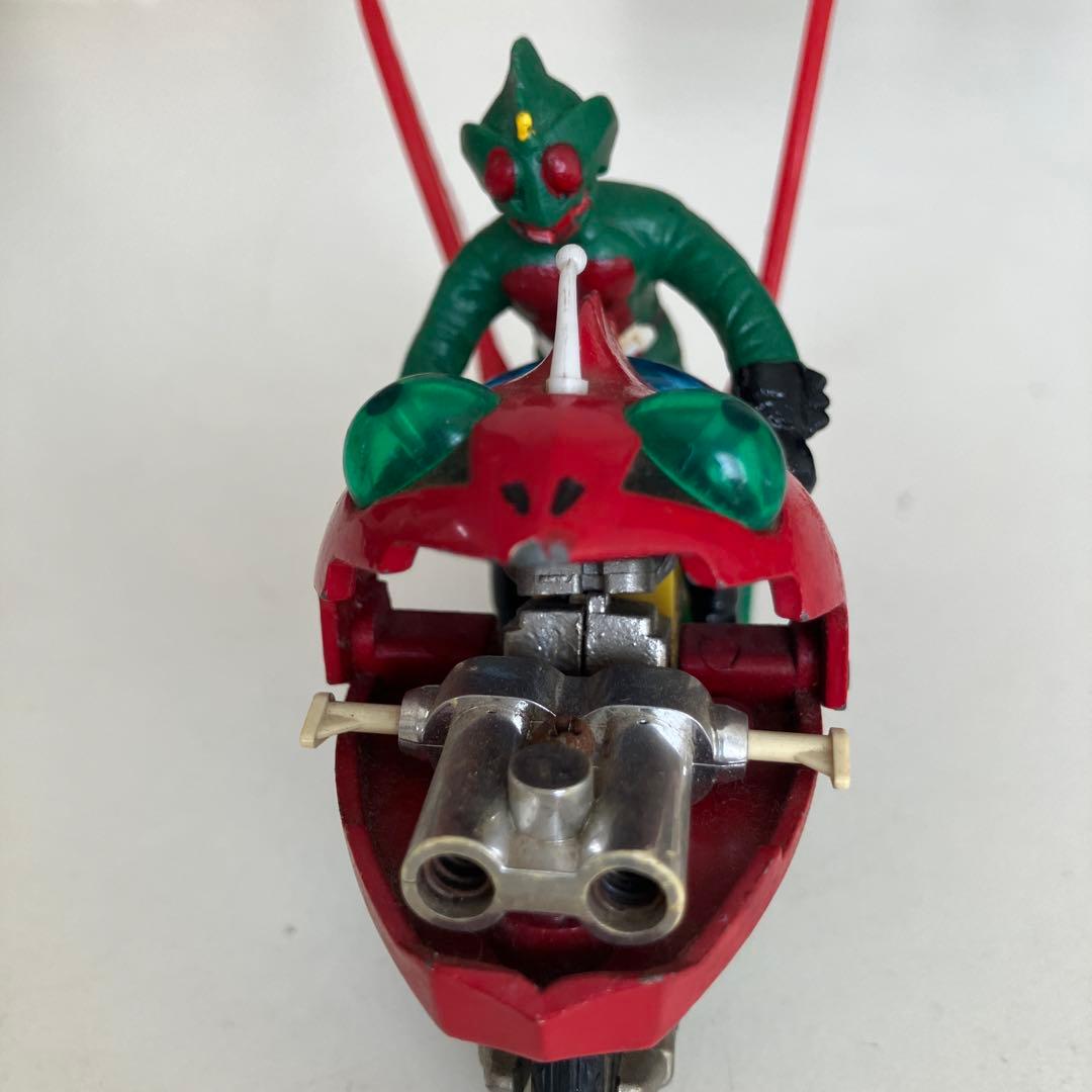 仮面ライダー アマゾン ジャングラー バイク レトロ ミニカー