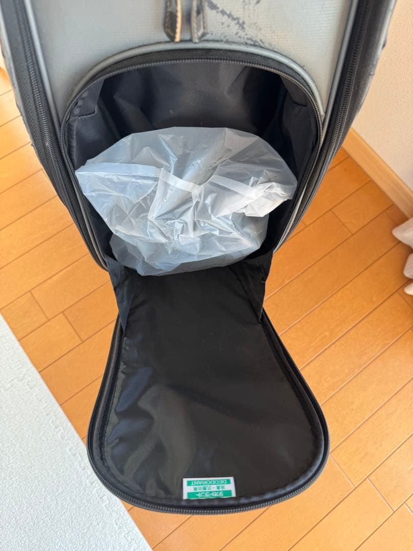 adidas アディダス　キャディバッグ　ブラック×オレンジ配色　即日発送可能‼️