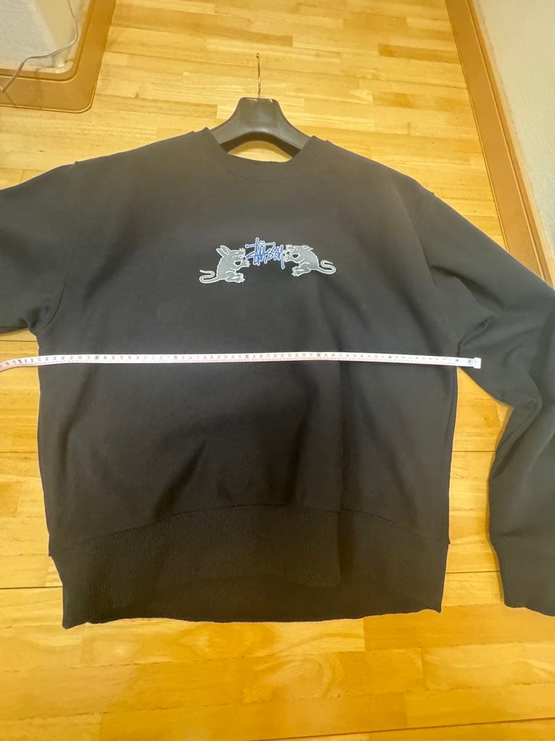 Stussy ブラック Lサイズ スウェット