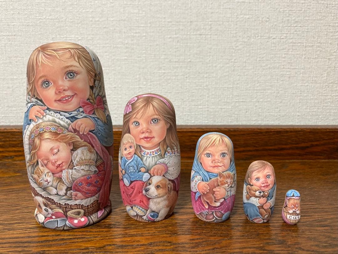 雑貨☆マトリョーシカ5P『Caring Children』エレナ最新作
