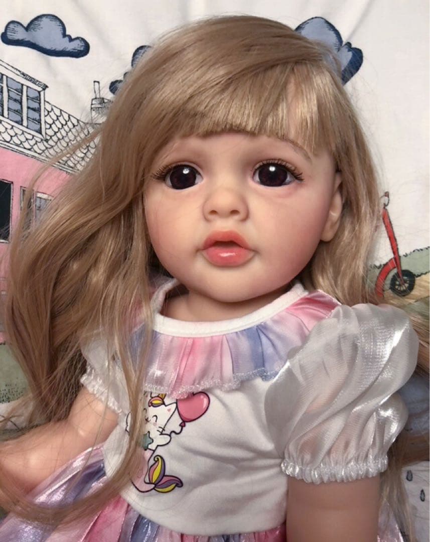 ⭐︎フルビニール　リペイント　リボーンドール　⭐︎