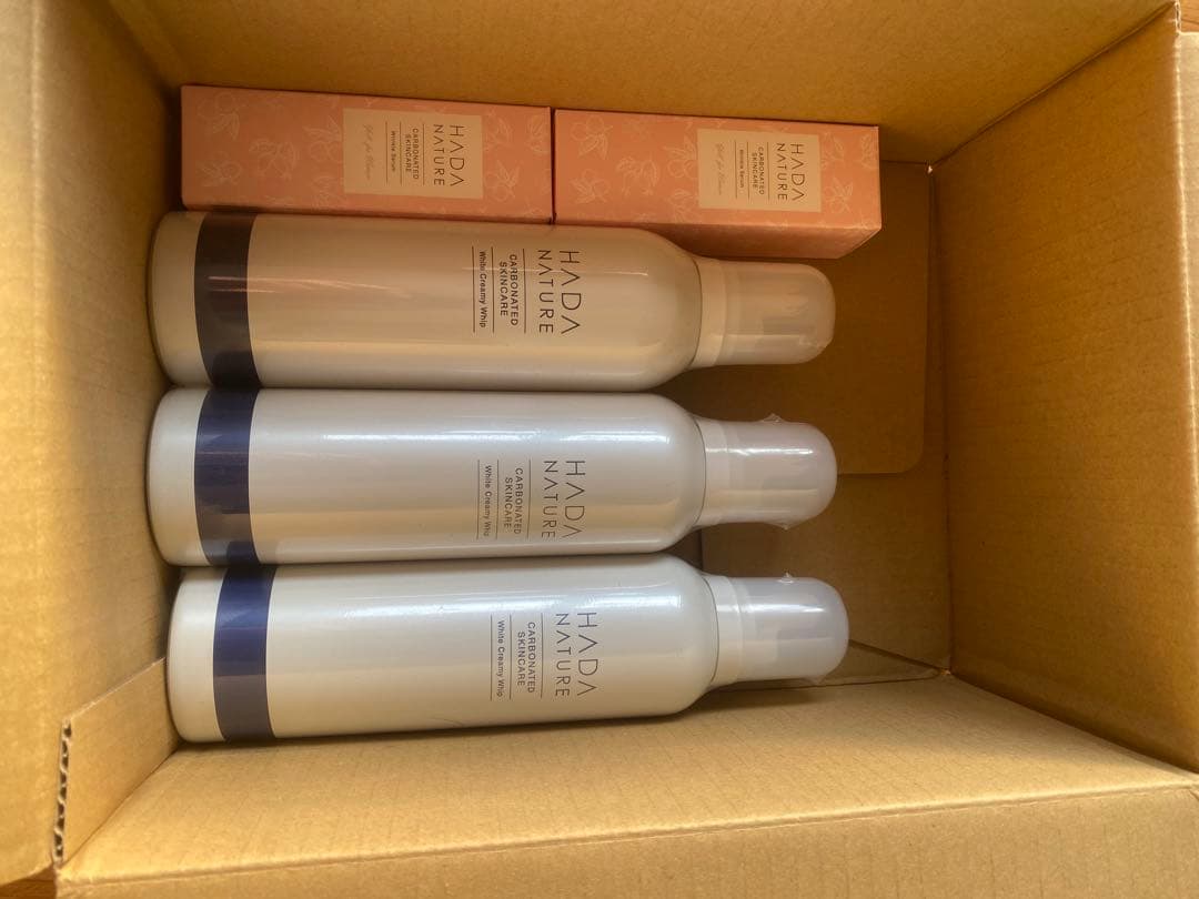 HADA NATURE 炭酸スキンケア シワセラム　クリーミーホイップ