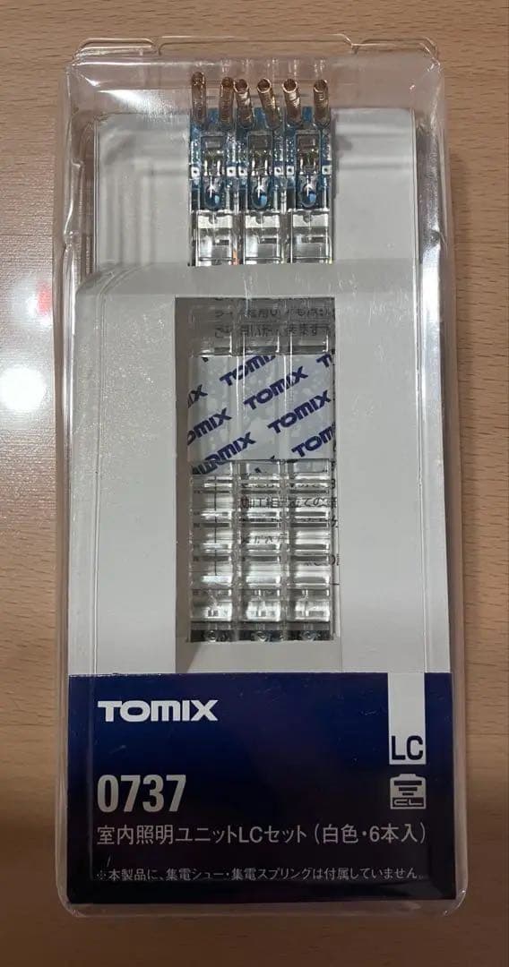 ◉TOMIX◉0737◉室内照明ユニットLCセット（白色・６本入）×4セットα◉