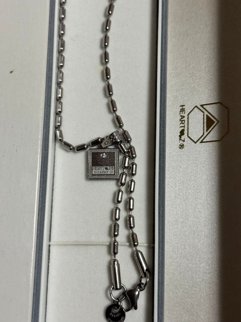 ハーツ ネックレス 43cm 陸上