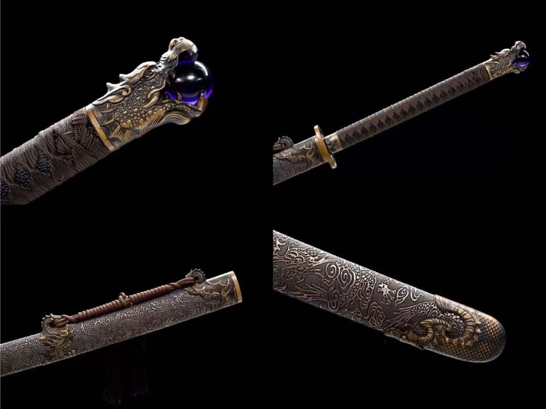 『狂龍繍春刀』古兵器 武具　刀装具　日本刀　模造刀 居合刀