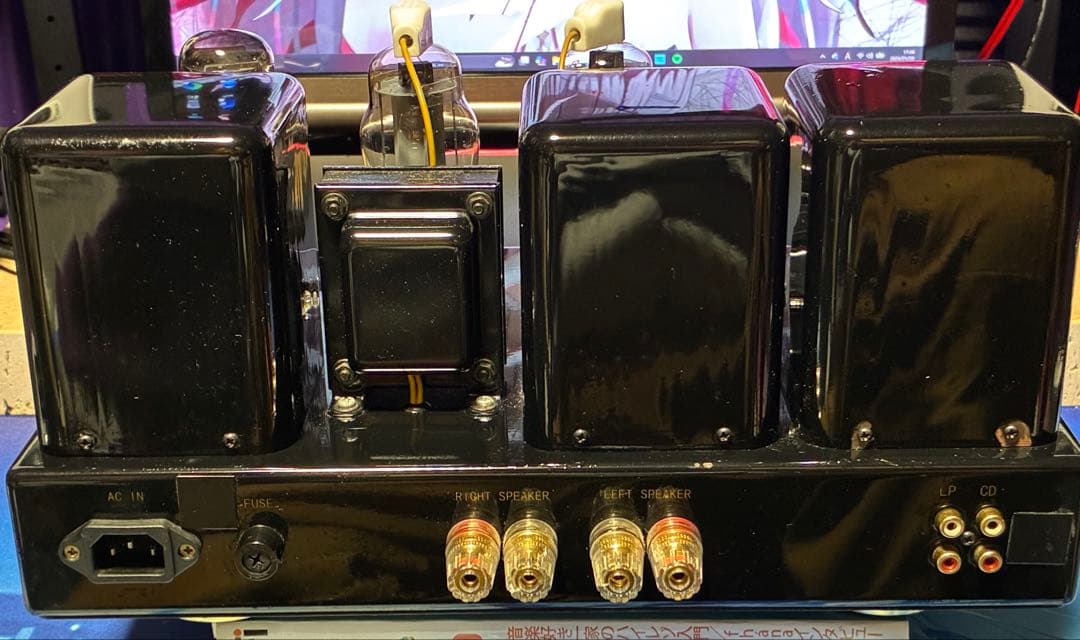 chorale製FU-7⇔807互換 真空管シングルアンプ