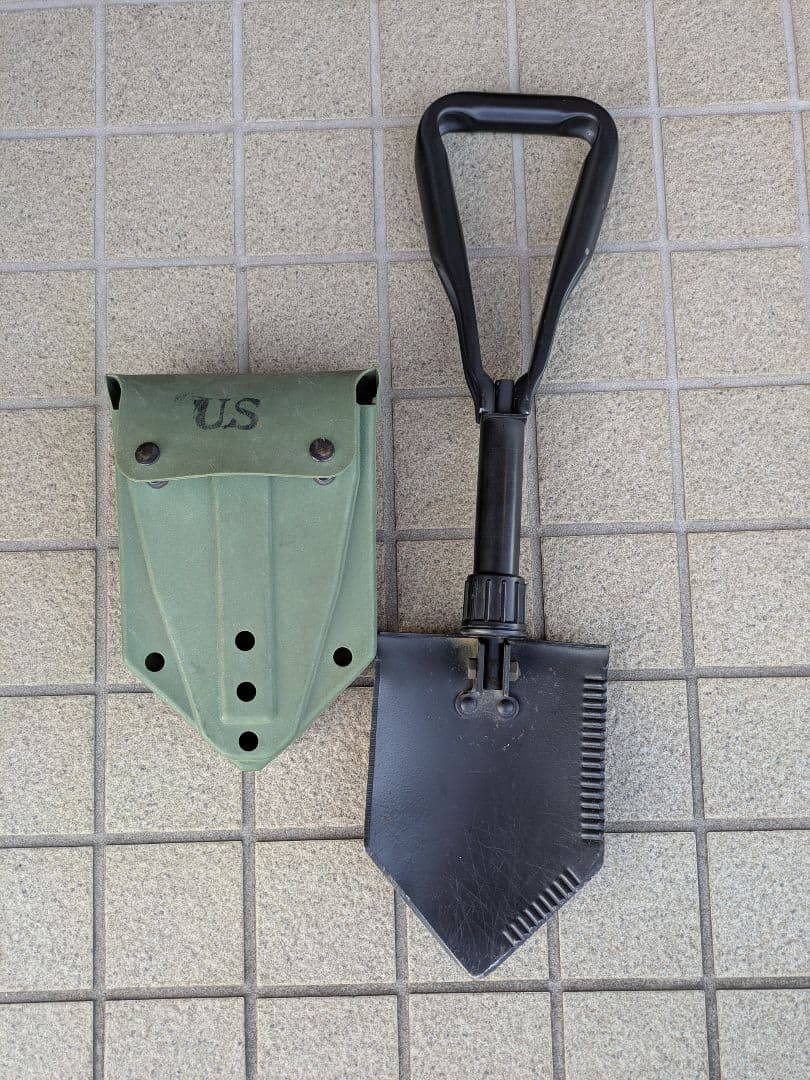 米軍　エントレンチングツール　携行シャベル　折り畳みスコップ