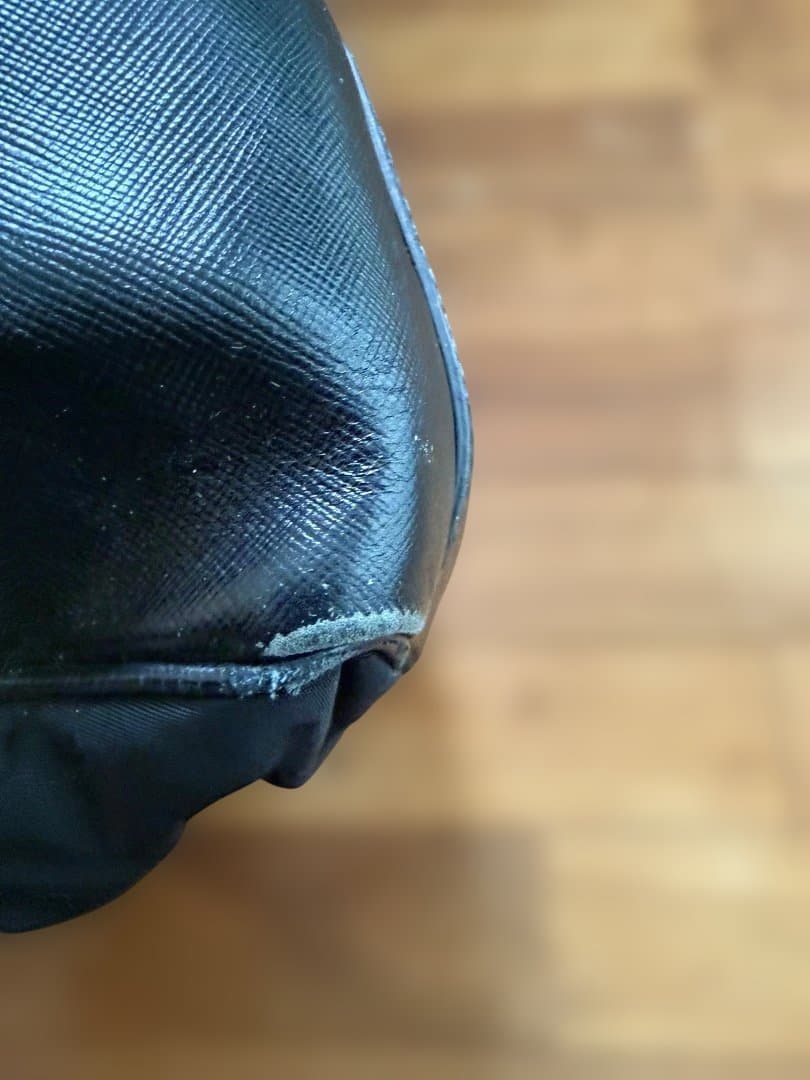 PRADA TESSUTO+SAFFIANO 2WAY トート・ブリーフケース