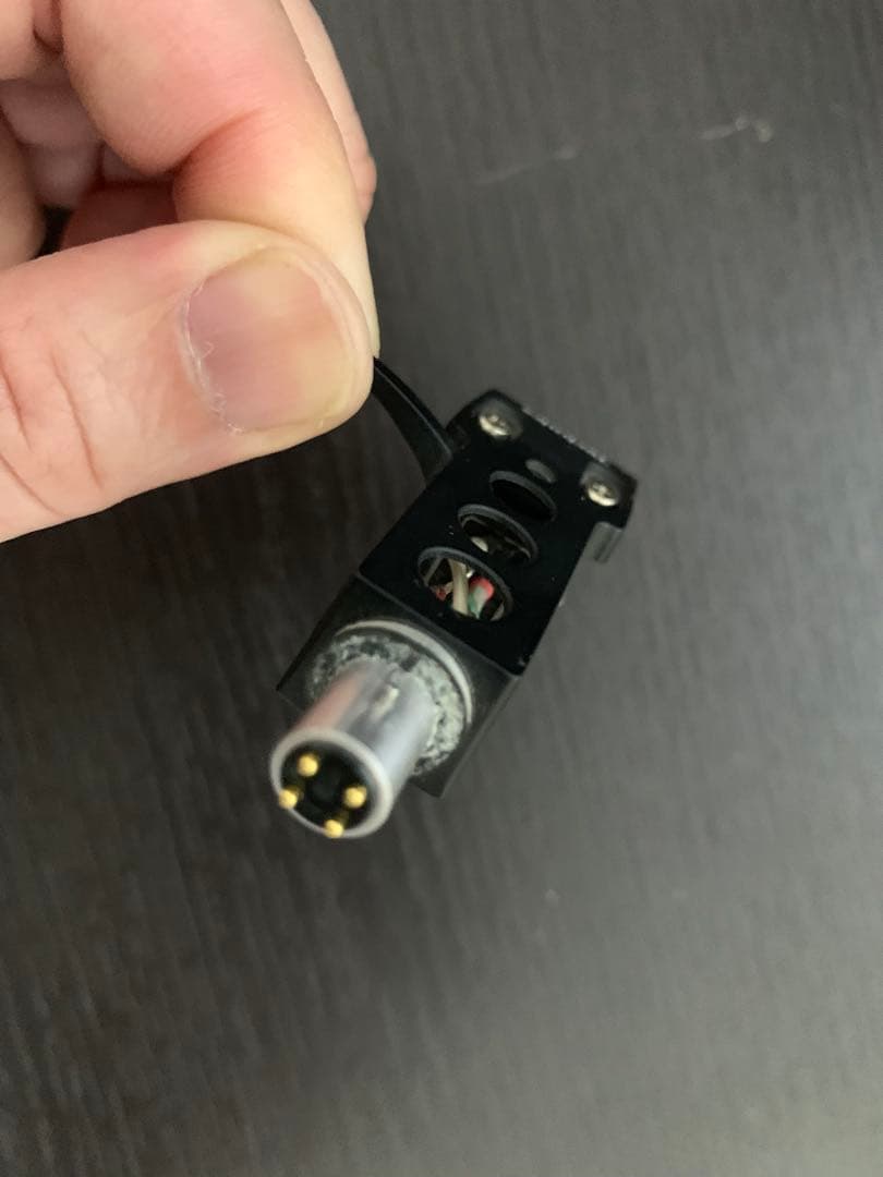 SHURE M44G カートリッジ Technics ヘッドシェル 2個セット