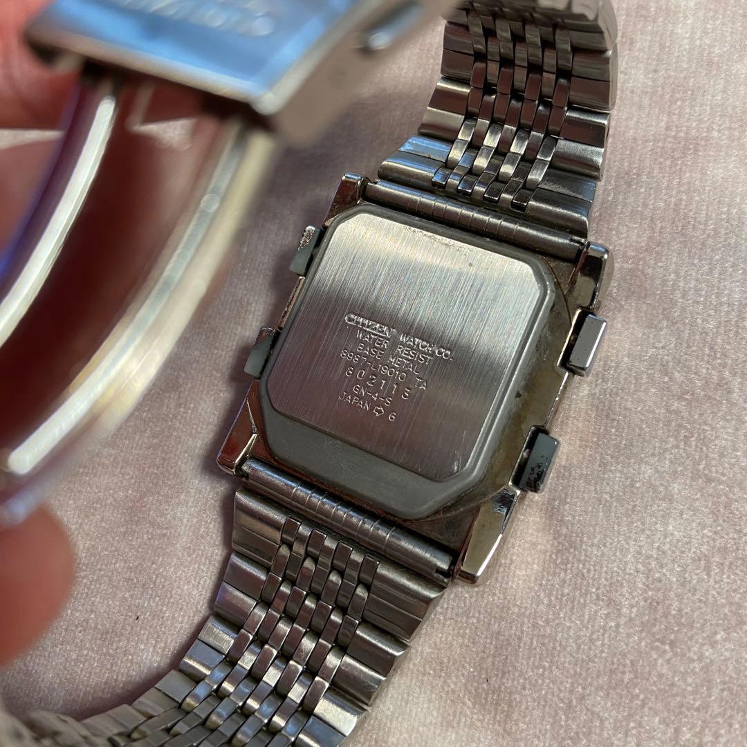 CITIZEN INDEPENDENT 8987-L19010 腕時計 稼働品