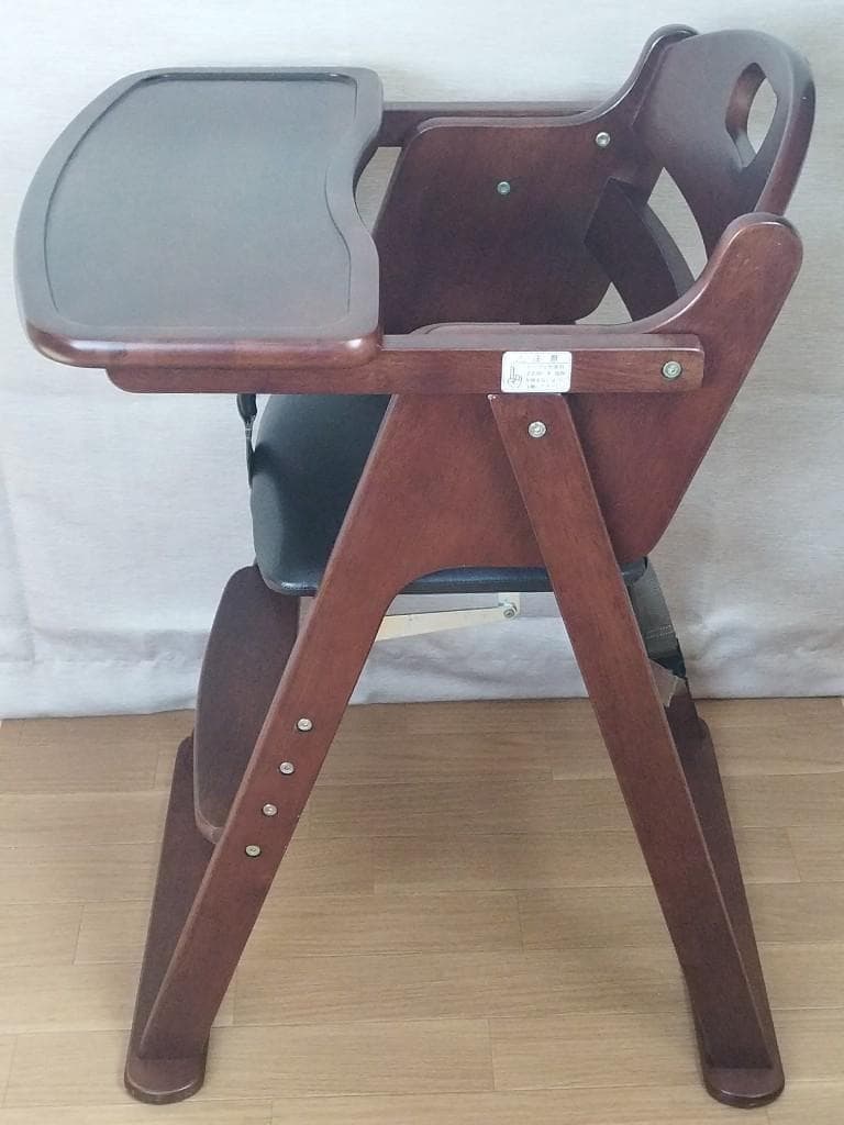 【美品】 カトージ ベビーチェア クッション付 折りたたみ式　KATOJI