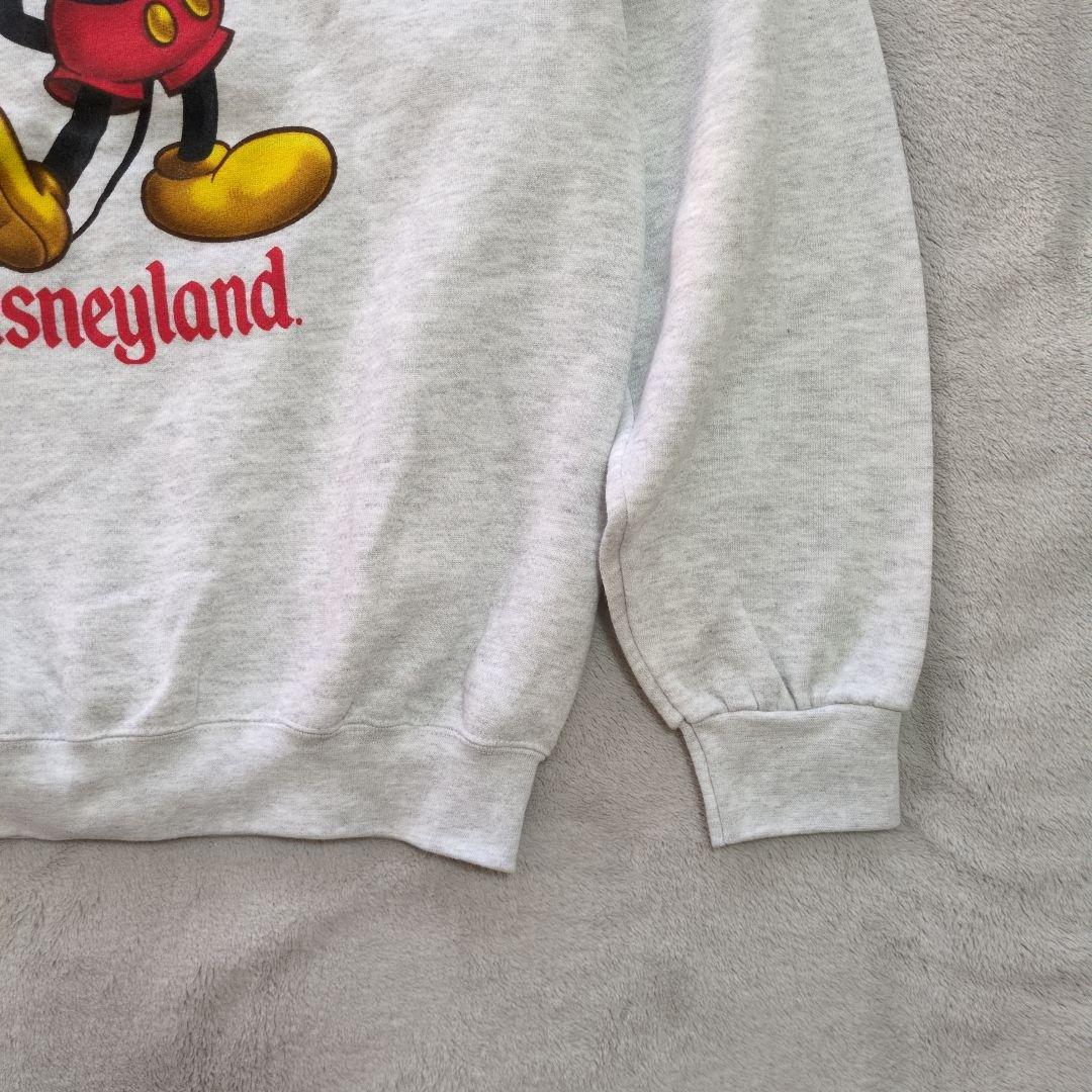 90s USA製　ミッキーマウス ディズニーランド　スウェット　М