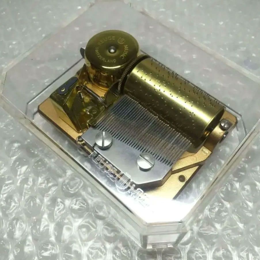 REUGE MUSIC オルゴール 36弁 アクリルケース リュージュ