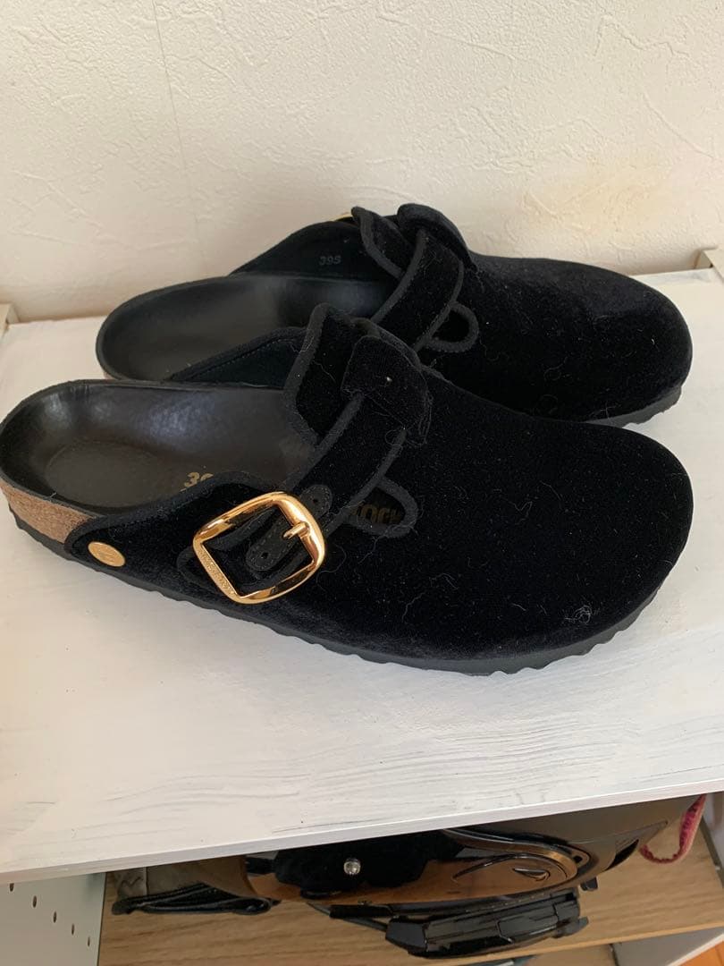 BIRKENSTOCK ブラック クロッグサンダル 39