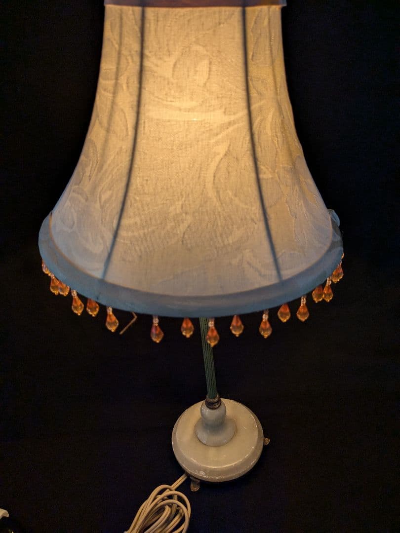 USAアンティーク　テーブルランプ 　ホワイトシェード