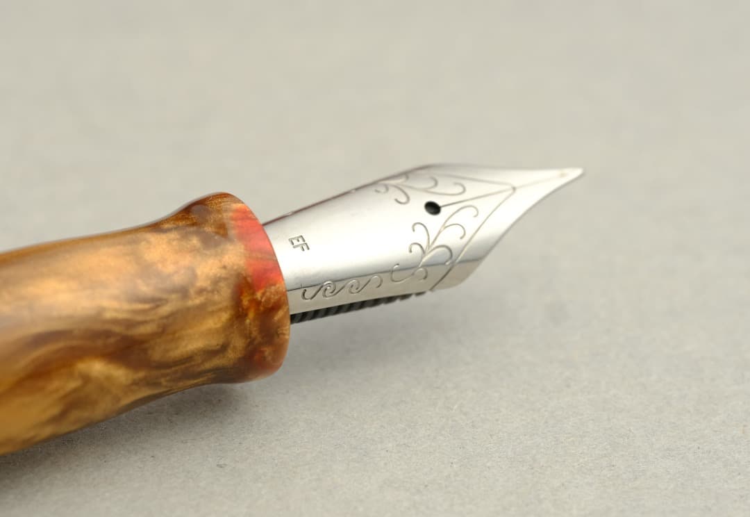 【希少】Woodshed Pen Co. 万年筆 Golden Rule