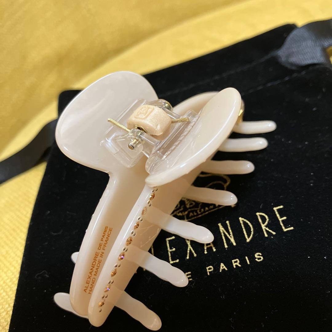 アレクサンドルドゥパリ　セルフォード　クリップ　ビジュー付きラージクリップ