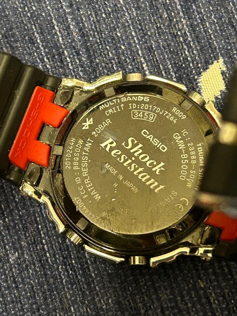 時計 g-shock gmw-b5000