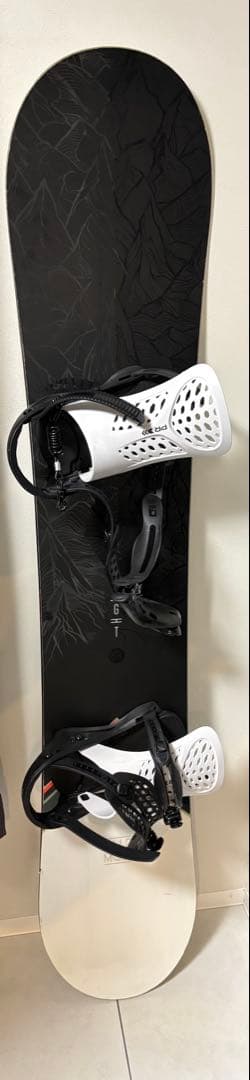 む*様 SALOMON スノーボード ブラック　ホワイト