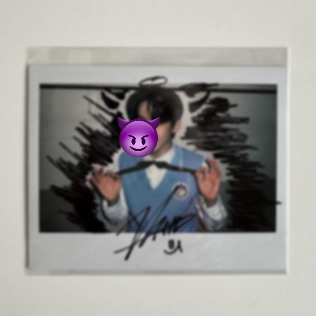 TREASURE トレジャー ヒョンソク サイン入りポラロイド