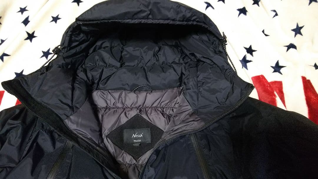 NANGAナンガオーロラダウンジャケットブラックMサイズ日本製