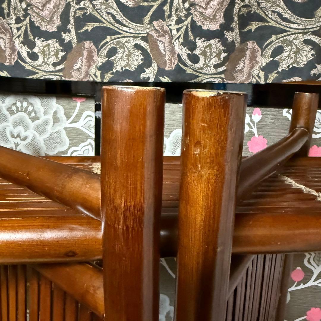 sana⚠︎プロフご一読ください様竹 飾り棚 衝立 昭和レトロ 什器 インテリア