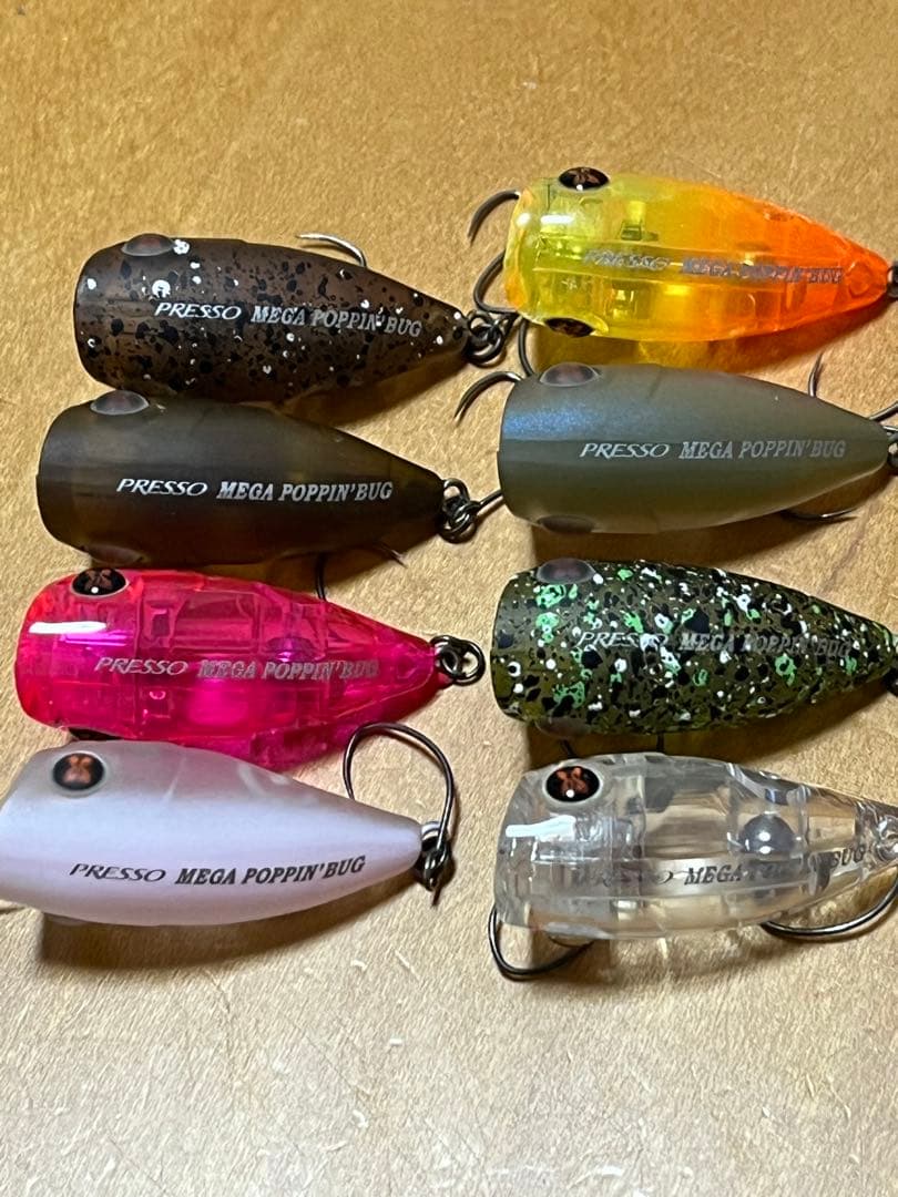 エリアトラウト　トップウォータープラグ41個セット