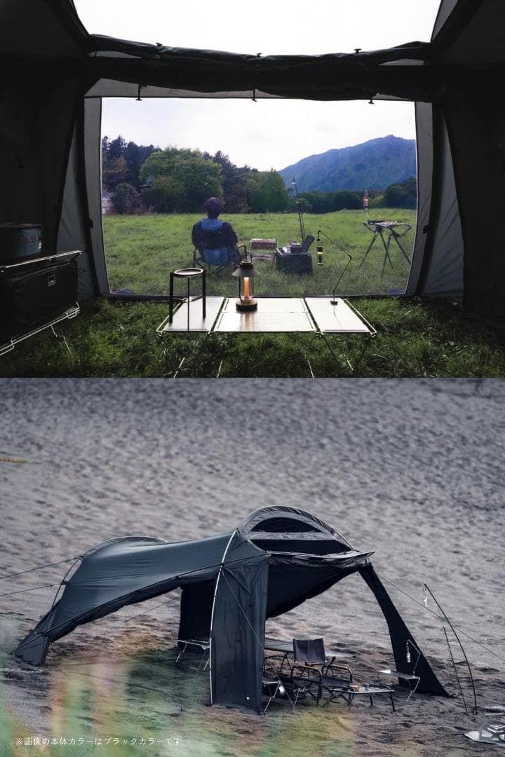 【新品同様】 TOKYO CRAFTS テンビシェルター 黒 フルオプション