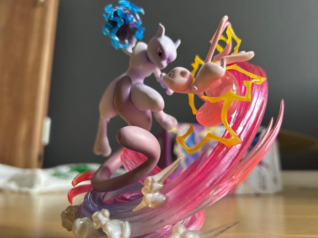 フィギュア　G.E.M.EXシリーズ ミュウ＆ミュウツー 「ポケットモンスター」