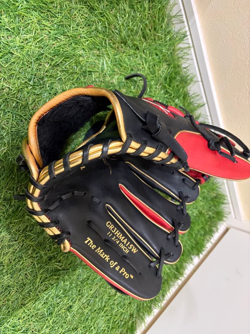 ローリングス 投手用 グラブ グローブ GR3HMA15W ピッチャー 軟式