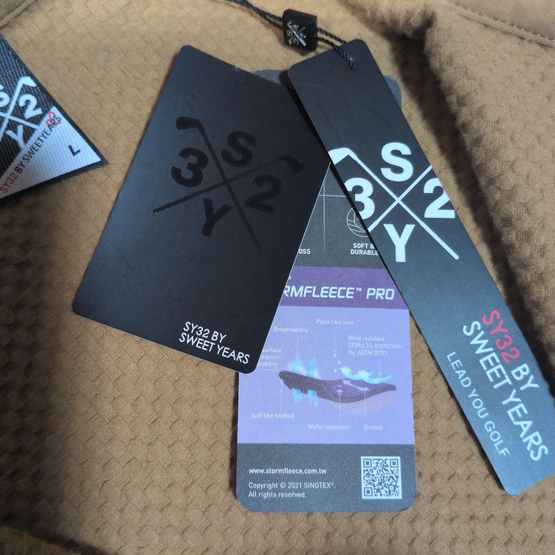 SY32:メンズ:Lサイズ:フルジップ ジャケット:キャメル色