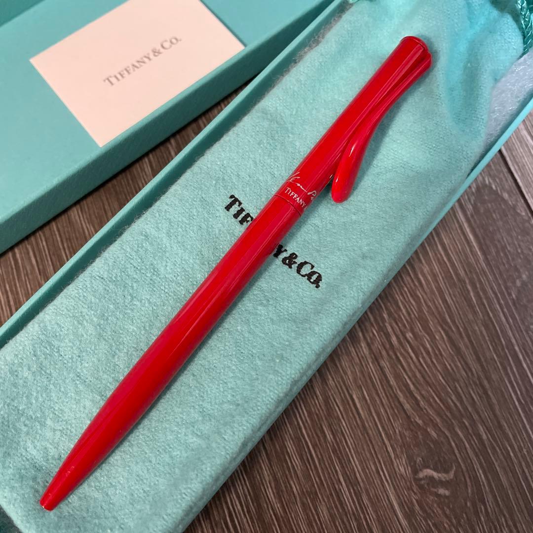 新品未使用⭐︎Tiffany& Co. ボールペン 赤