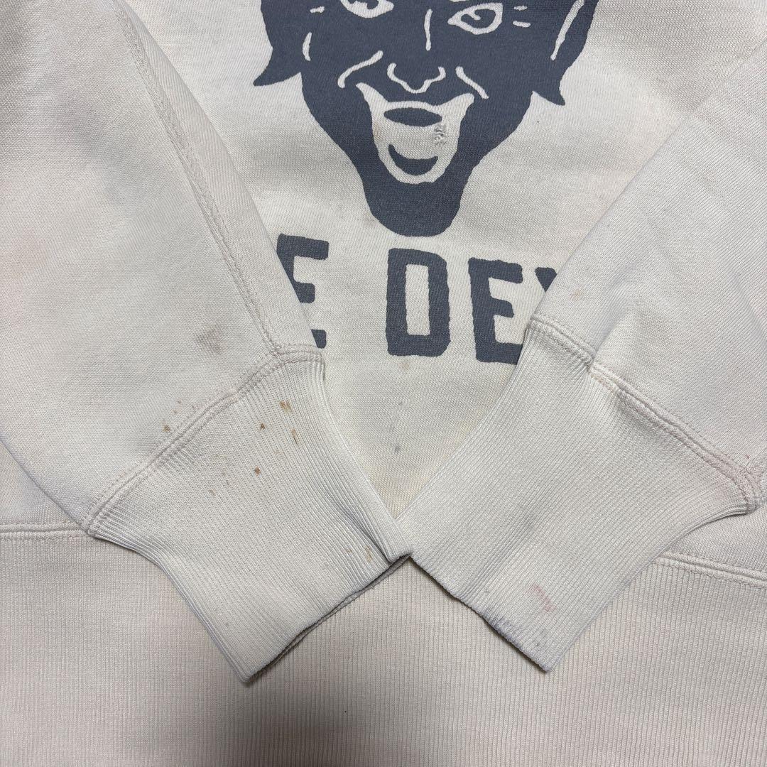 【カスタム】フリーホイーラーズ　50'S BLUE DEVILS染み込みプリント