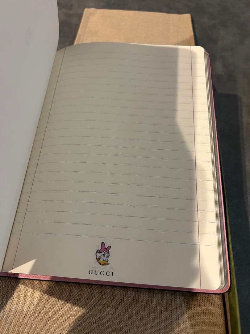 GUCCI×Disney グッチ×ディズニー コラボノート デイジー
