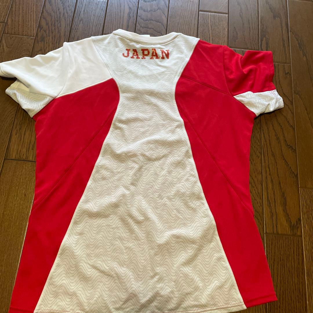 Mizuno JAPAN バレーボール シャツ Lサイズ　代表のみ配布　激レア