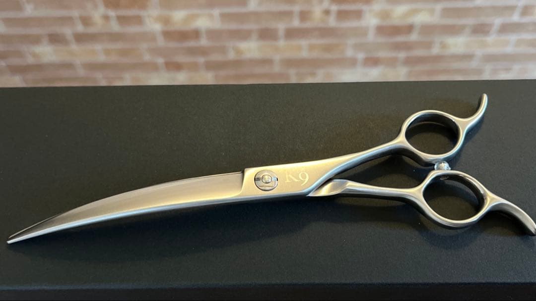 飛燕　カーブシザー　k9 シザー　7インチ　トリミングシザー