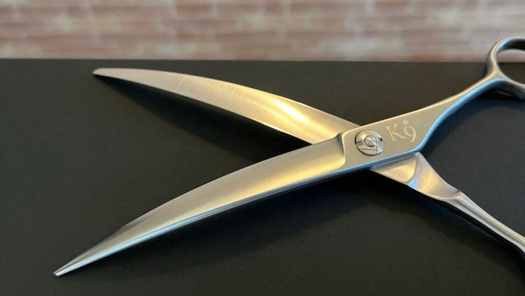 飛燕　カーブシザー　k9 シザー　7インチ　トリミングシザー