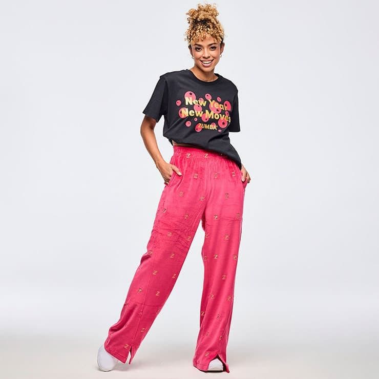 ZUMBA 正規品ピンク最新作パンツ新品