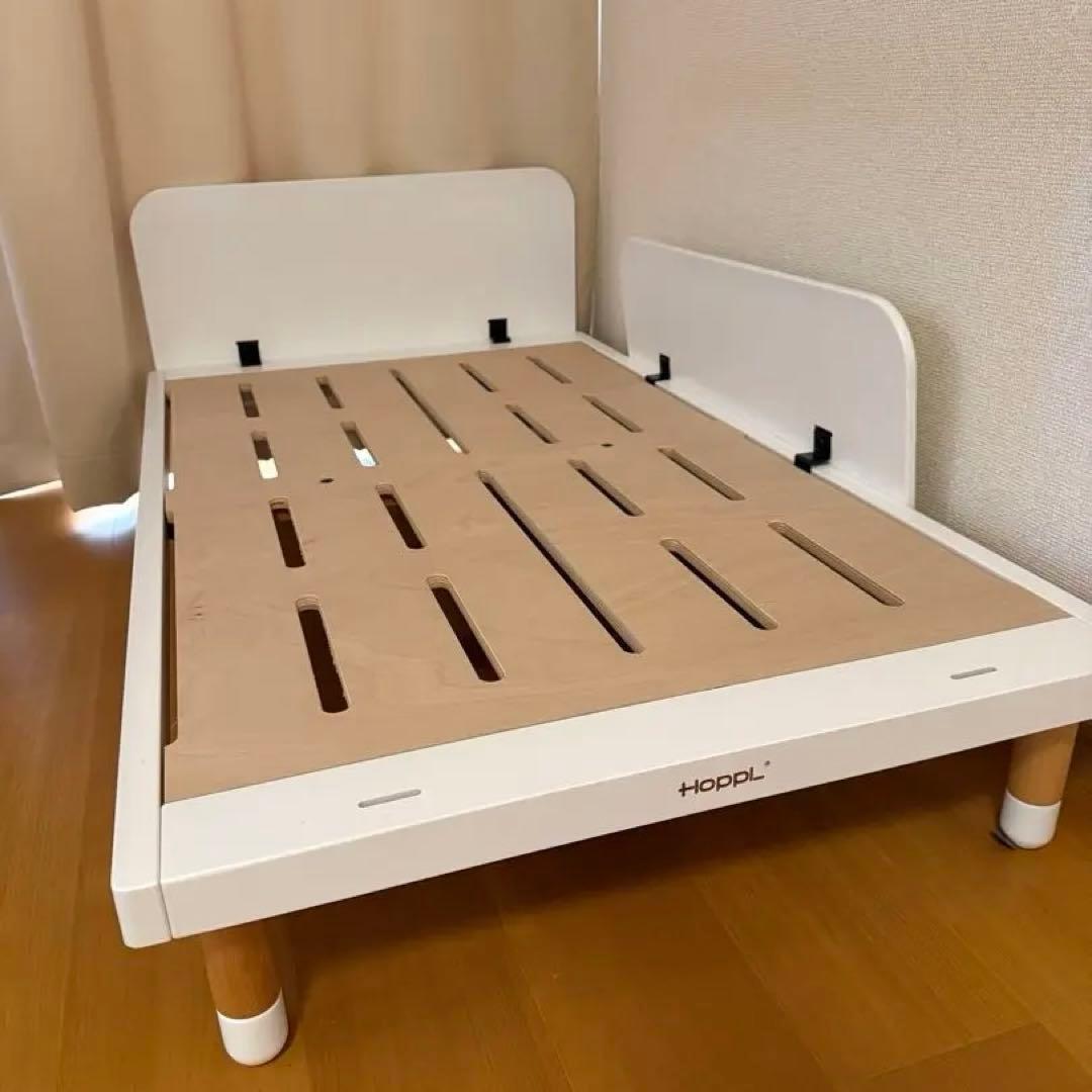 HOPPL ホップル　ベビーベッド　※マット付き