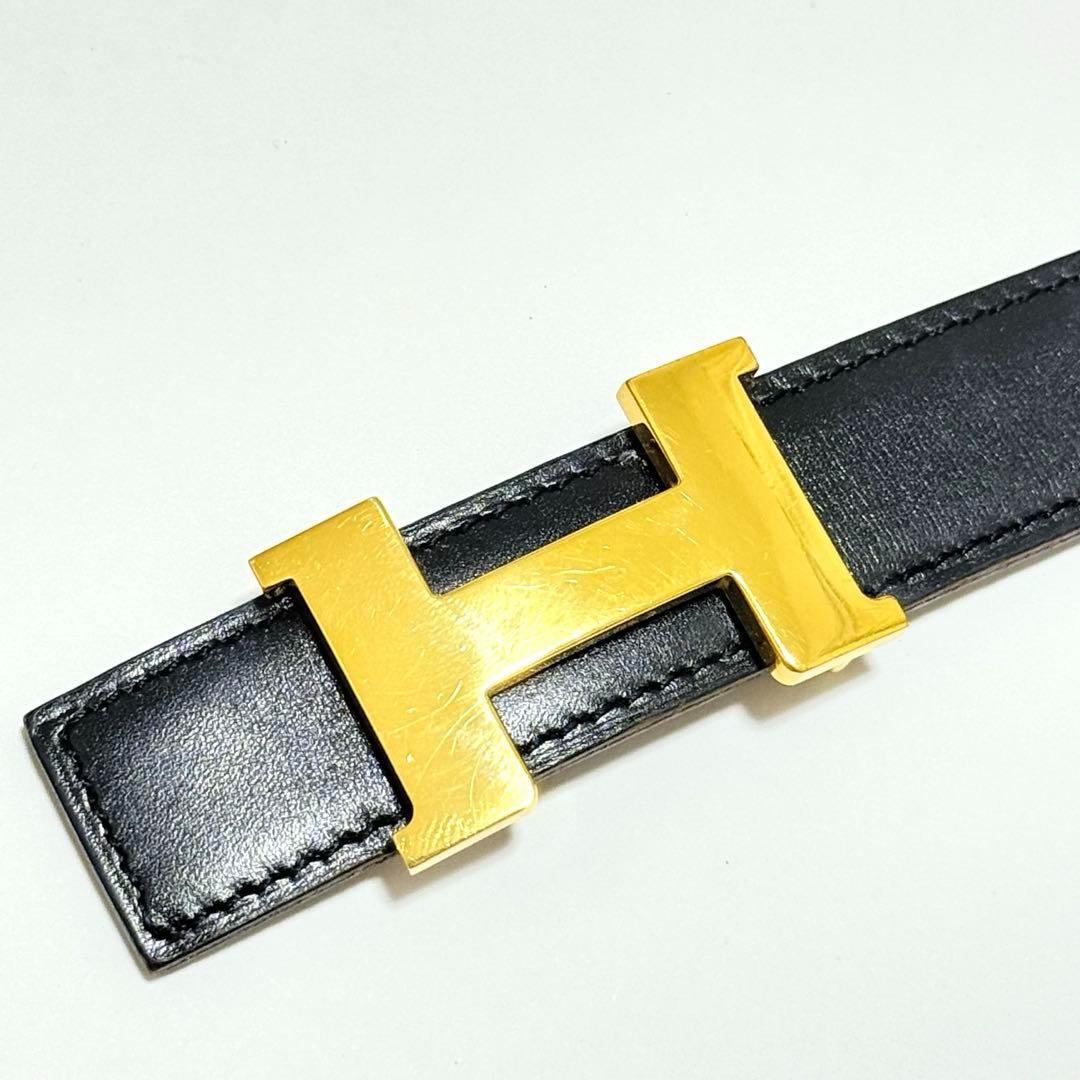 【美品】エルメス ミニ コンスタンス リバーシブルベルト