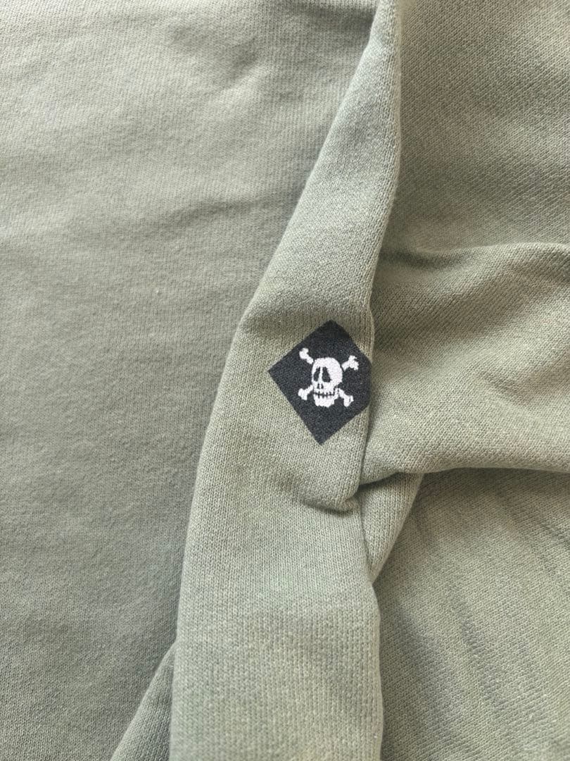 90s 00s OLD STUSSY 紺タグ　スカルT usa製 　ステューシー