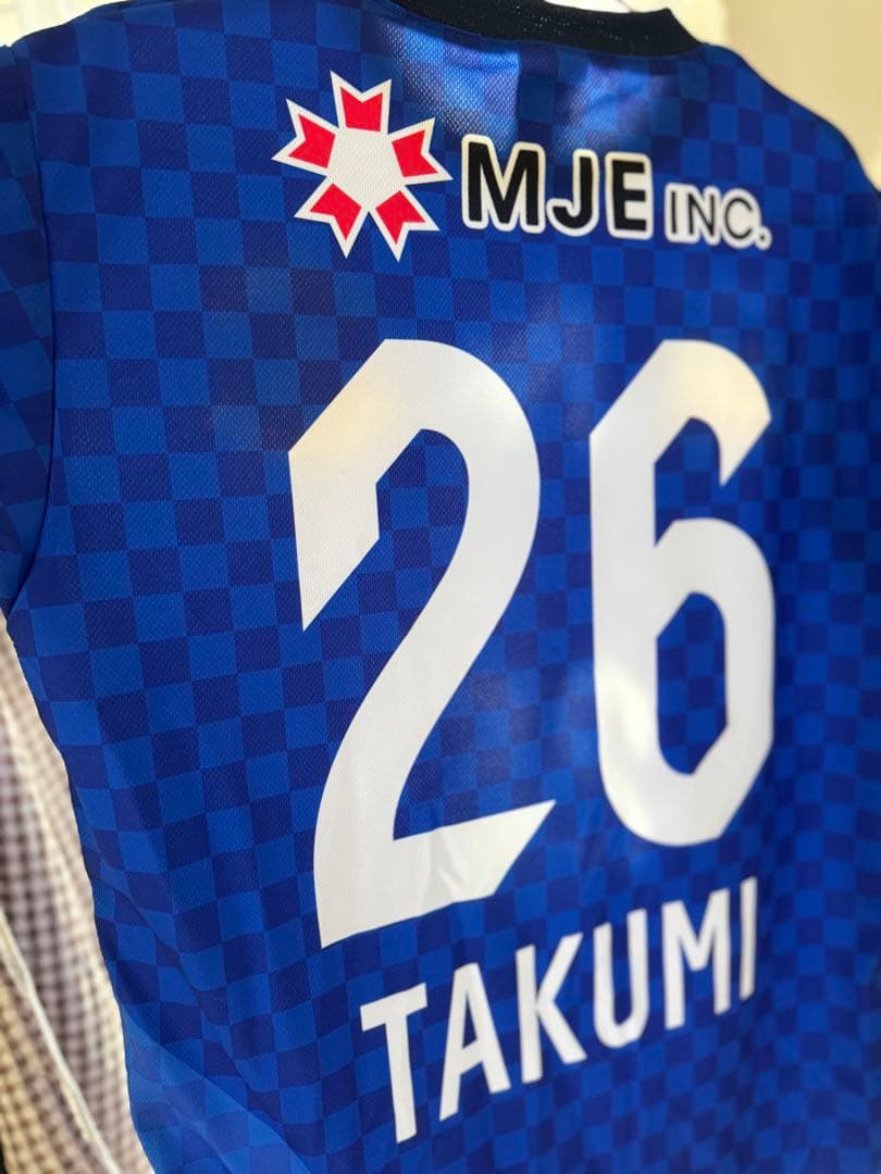 【近日削除予定】奈良クラブ　島田拓海選手　応援ユニホーム