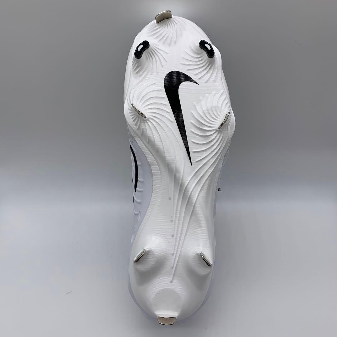 NIKE 野球 スパイク 白 ホワイト 軽量 ミドルカット 26.5㎝