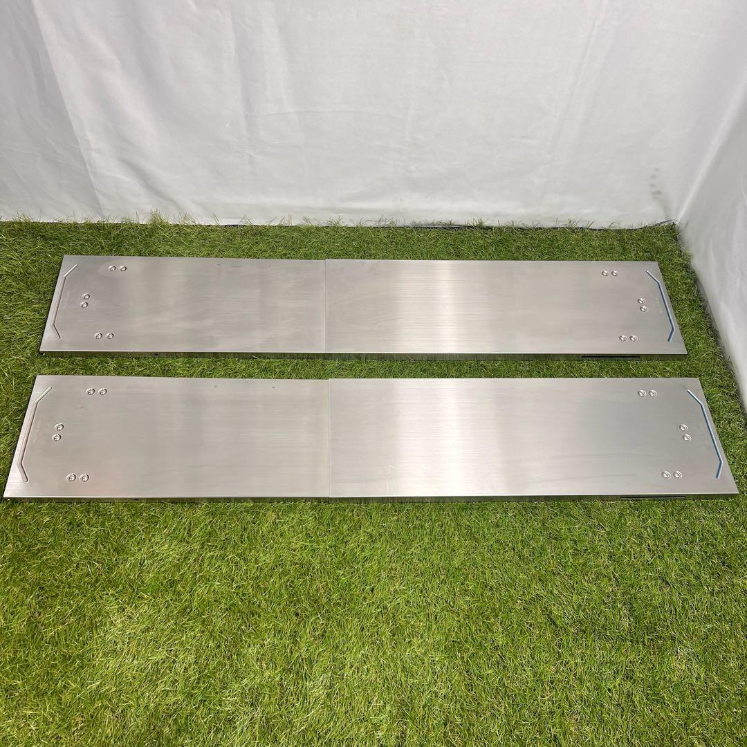 UNIFLAME フィールドラック 天板4枚セット ケース付 やや傷あり