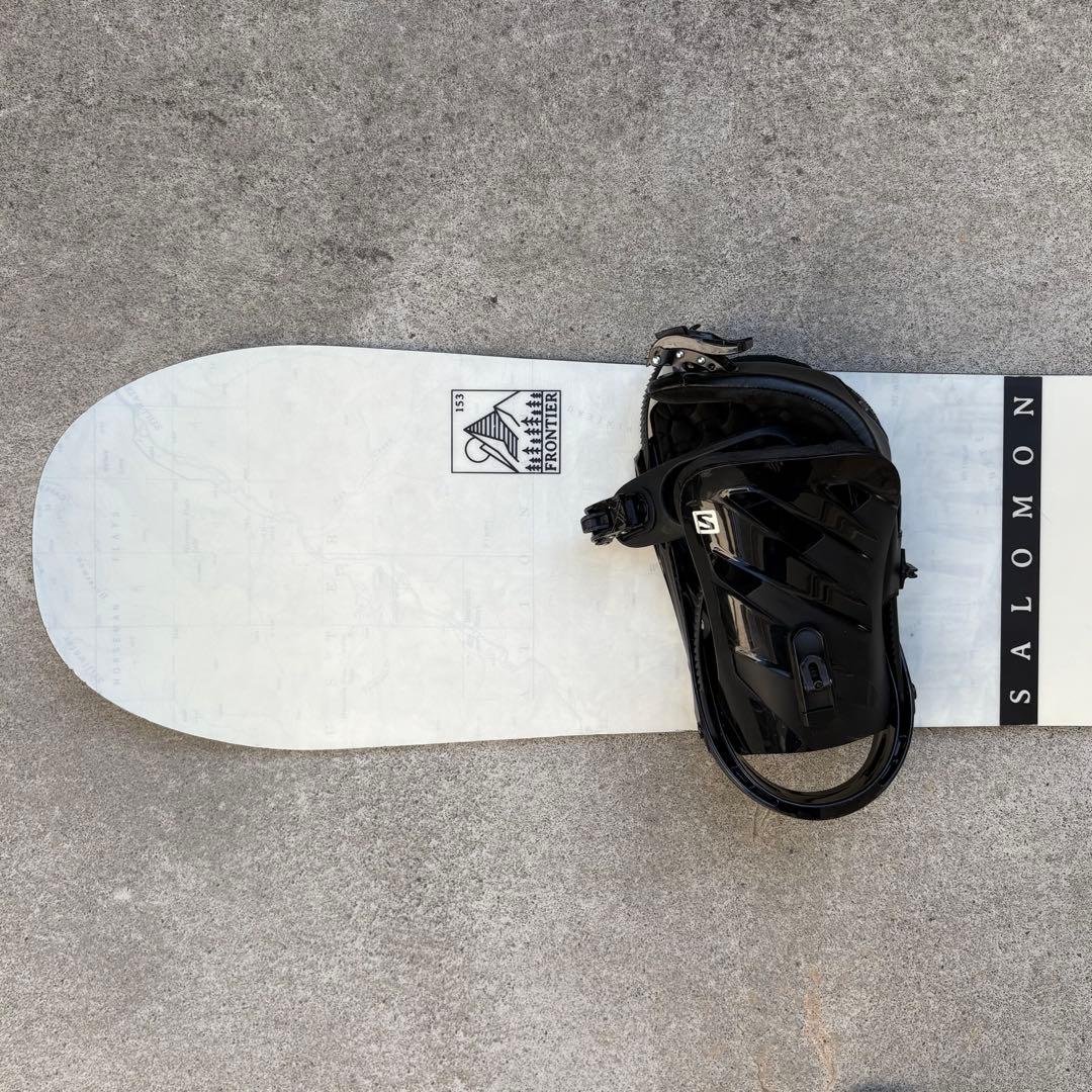SALOMON スノーボード フロンティア　ビンディング付き