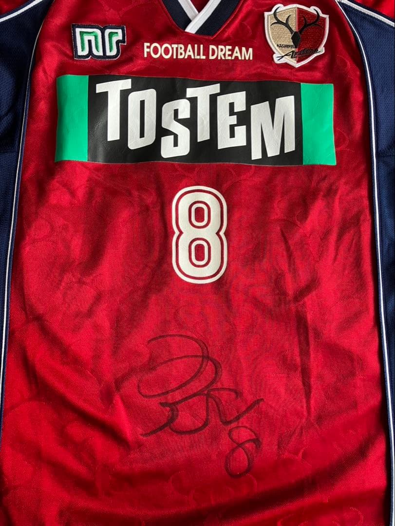 鹿島アントラーズ　小笠原選手予備用ユニホーム