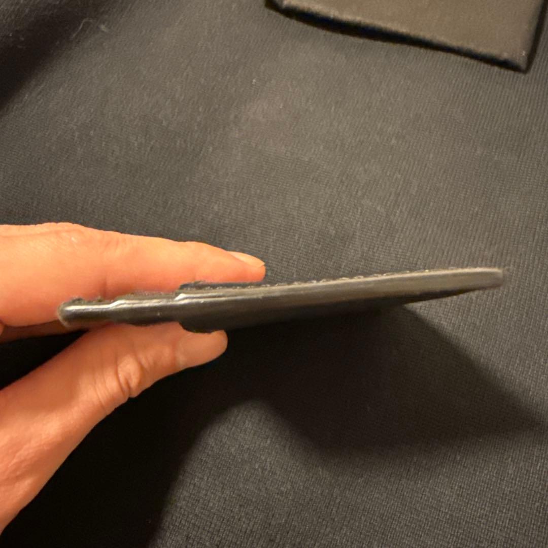 SAINT LAURENT ブラック レザー カードケース