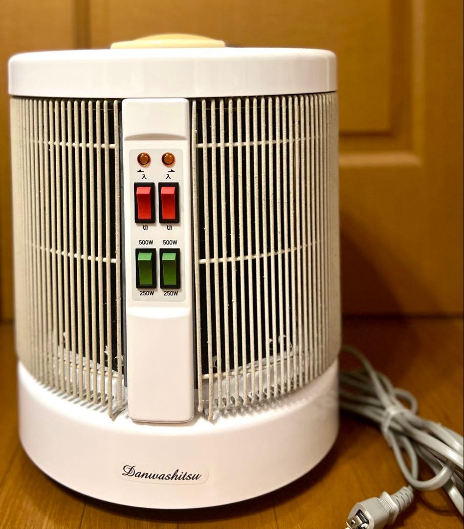 談話室　1000型　ホワイト　白　DAM1000 電気ヒーター　動作確認済